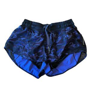 Lululemon Athletic Shorts Back Zip Pocket Size Measured Preppy Running Women‎